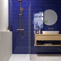Керамическая плитка Equipe Fango 30681 Cobalt Gloss настенная 5х15 см — фото 2, Керамическая плитка