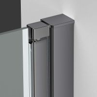 Товар: Душевая дверь Vincea Alpha 60 VDP-3AL600CLGM профиль Вороненая сталь стекло прозрачное - фото 4 Душевая дверь Vincea Alpha 60 VDP-3AL600CLGM профиль Вороненая сталь стекло прозрачное — фото 4, Распашные душевые двери