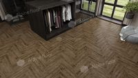 Ламинат Alpine Floor Herringbone 12 Pro LF106-10 Дуб Бордо 606х101х12 мм — фото 3, Ламинат
