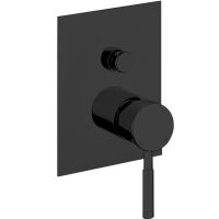 Смеситель для душа Webert Rimini Черный матовый арт-RI860101560 — фото 1, Смеситель для душа