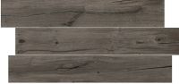Керамогранит Flaviker Nordik Wood Smoked Rett 0003689 20х120 см — фото 1, Керамогранит