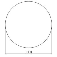 Товар: Зеркало Silver Mirrors Savanna 100 LED-00002603 с подсветкой со Smart-управлением и диммером - фото 6 Зеркало Silver Mirrors Savanna 100 LED-00002603 с подсветкой со Smart-управлением и диммером — фото 6, Зеркала в ванную комнату