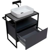 Товар: Тумба под раковину Allen Brau Priority 70 1.31001.AM Антрацит матовый - фото 16 Тумба под раковину Allen Brau Priority 70 1.31001.AM Антрацит матовый — фото 16, Тумбы под раковину