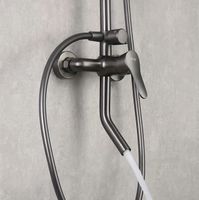 Товар: Душевая система Frap F24011-9 Оружейная сталь - фото 9 Душевая система Frap F24011-9 Оружейная сталь — фото 9, Душевое оборудование. Душевая программа