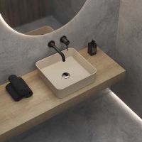 Раковина-чаша Berges Ego SL 38 181070 Жасмин матовый — фото 3, Раковины накладные