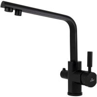 Смеситель для кухни Kaiser Decor 40144-9 Черный матовый — фото 1, Смесители