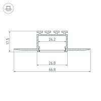 Товар: Профиль алюминиевый Arlight 023962 встраиваемый Серебристый - фото 4 Профиль алюминиевый Arlight 023962 встраиваемый Серебристый — фото 4, Профили для светодиодных лент