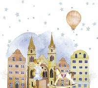 Товар: Фреска детская Ortograf Для малышей 10879 Фактура флок FLK Флизелин (3*2,7) Разноцветный, Домики/Животные - фото 2 Фреска детская Ortograf Для малышей 10879 Фактура флок FLK Флизелин (3*2,7) Разноцветный, Домики/Животные — фото 2, Фрески