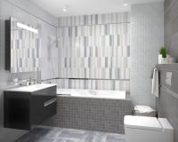 Керамический декор Laparet Depo мозаичный серый MM34042 25х25 см — фото 2, Керамическая плитка