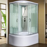 Душевая кабина Мономах XL 110x80x44 МЗ R 10000012120 без гидромассажа — фото 1, Душевые кабины