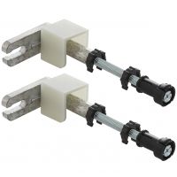 Комплект креплений Geberit Duofix 111.815.00.1 Хром — фото 1, Комплектующие для душевого оборудования