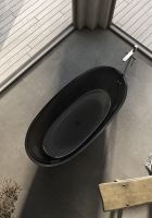 Ванна из полиэфирной смолы Abber Kristall 165х78 AT9701Onyx Черная без гидромассажа — фото 5, Ванны из полиэфирной смолы