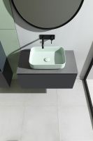 Тумба под раковину Allen Brau Infinity 100 1.21004.AM подвесная Антрацит матовый — фото 28, Тумбы под раковину