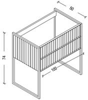 Товар: Тумба под раковину Boheme Armadi Art Monaco 100 867-100-BG Черный глянец Золото - фото 5 Тумба под раковину Boheme Armadi Art Monaco 100 867-100-BG Черный глянец Золото — фото 5, Мебель для ванной
