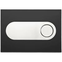 Клавиша смыва Pestan 40006364 Onyx Черная — фото 1, Комплектующие для душевого оборудования