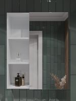 Товар: Зеркальный шкаф Orange Sistema 60 ST-60ZSW Белый глянцевый - фото 2 Зеркальный шкаф Orange Sistema 60 ST-60ZSW Белый глянцевый — фото 2, Зеркальные шкафы в ванную