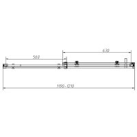 Товар: Душевой уголок Vincea Como-N 120x90 VSR-4CN9012CGB профиль Черный стекло тонированное - фото 9 Душевой уголок Vincea Como-N 120x90 VSR-4CN9012CGB профиль Черный стекло тонированное — фото 9, Прямоугольные душевые уголки