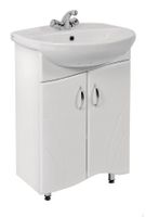 Раковина Santek Антик 55 1WH110186 Белая — фото 4, Раковины подвесные