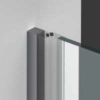 Товар: Душевая дверь Vincea Alpha 60 VDP-3AL600CLGM профиль Вороненая сталь стекло прозрачное - фото 3 Душевая дверь Vincea Alpha 60 VDP-3AL600CLGM профиль Вороненая сталь стекло прозрачное — фото 3, Распашные душевые двери