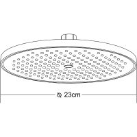 Товар: Верхний душ Orange S13TSb Черный матовый - фото 5 Верхний душ Orange S13TSb Черный матовый — фото 5, Душевое оборудование. Душевая программа