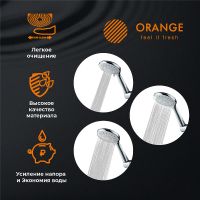 Душевой гарнитур Orange O-Shower OS706cr Хром — фото 3, Душевые гарнитуры на штанге