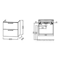 Товар: Тумба под раковину Jacob Delafon Odeon Rive Gauche 60 EB2520-R9-E52 подвесная Дуб Табак ручки Черные - фото 4 Тумба под раковину Jacob Delafon Odeon Rive Gauche 60 EB2520-R9-E52 подвесная Дуб Табак ручки Черные — фото 4, Тумбы под раковину