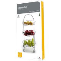 Тележка для кухни Tekno-tel MG001 Хром — фото 4, Аксессуары для кухни