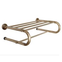 Полка для полотенец Boheme Medici 10627 Бронза — фото 1, Полки для полотенец