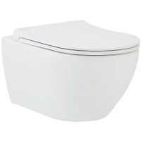 Унитаз beWash Bogen 88393201 подвесной Белый глянцевый с сиденьем Микролифт — фото 1, Унитазы