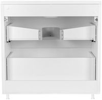 Тумба под раковину Style Line Атлантика Люкс Plus 80 СС-00000604 Белая — фото 2, Тумбы под раковину