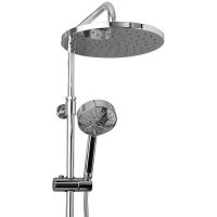 Товар: Душевая система Jacob Delafon Aleo E26809-CP Хром - фото 2 Душевая система Jacob Delafon Aleo E26809-CP Хром — фото 2, Душевое оборудование. Душевая программа