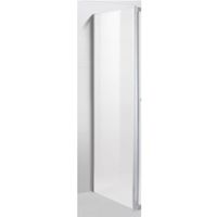 Душевая стенка Cezares Molveno FIX 90 MOLVENO-FIX-90-P-Cr профиль Хром стекло матовое — фото 1, Боковые стенки