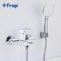 Смеситель для ванны Frap H49 F3249 Белый Хром — фото 12, Смеситель для ванны