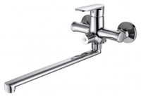 Смеситель для ванны Bravat Opal универсальный Хром арт-F6125183CP-02L-RUS — фото 1, Смеситель для ванны