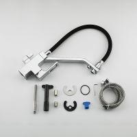 Смеситель для кухни Gappo G18 G4318 Хром Черный — фото 4, Смесители для кухни