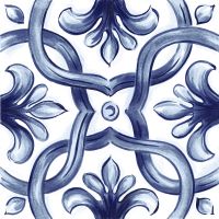 Керамогранит Marazzi Ragno Amuri Decoro Maiolica Tappeto 2 Glossy RT RC8H 20х20 см — фото 1, Керамогранит