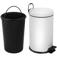 Ведро для мусора Berges 122004 Белое — фото 3, Мусорные ведра