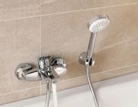 Товар: Смеситель для ванны Kludi Pure Solid 346810575 Хром - фото 2 Смеситель для ванны Kludi Pure Solid 346810575 Хром — фото 2, Смесители