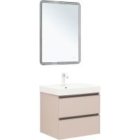 Товар: Тумба под раковину Aquanet Вега 60 329583 подвесная Бежевая - фото 14 Тумба под раковину Aquanet Вега 60 329583 подвесная Бежевая — фото 14, Мебель для ванной