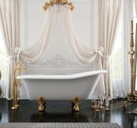 Ванна из искусственного камня Эстет Царская 150х73 ФР-00001653 без гидромассажа — фото 8, Ванны из искусственного камня