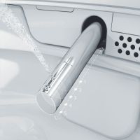 Унитаз биде Vitra V-Care Prime 7232B403-6217 приставной с сиденьем Микролифт — фото 4, Умные унитазы