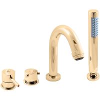 Смеситель на борт ванны Rav Slezak Seina SE962.5PZ Золото — фото 1, Смесители на борт ванны