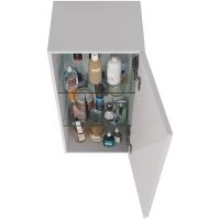 Подвесной шкаф Lemark Veon 35 Белый глянец арт-LM01V35PL — фото 4, Шкафы для ванной