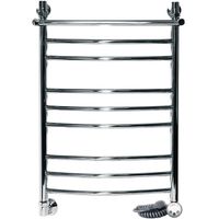 Электрический полотенцесушитель Ника Arc ЛД/ВП (г2) Эл. 80x60 с полкой Хром — фото 1, Электрические полотенцесушители