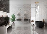 Товар: Керамическая плитка Eurotile Madison 241 MDO1WT настенная 32,5х100 см - фото 2 Керамическая плитка Eurotile Madison 241 MDO1WT настенная 32,5х100 см — фото 2, Керамическая плитка