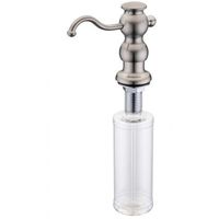 Товар: Дозатор для жидкого мыла ZorG ZR-25 STEEL Сталь - фото 1 Дозатор для жидкого мыла ZorG ZR-25 STEEL Сталь — фото 1, Дозаторы для кухонных моек