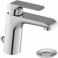 Смеситель для раковины Ravak Flat FL 013.00 X070117 Хром — фото 1, Смесители для раковины