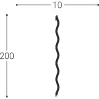 Панель стеновая Bello Deco XPS СП 01/2 00-00105051 2000x200x10 мм — фото 6, Панели