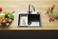 Товар: Кухонная мойка Ulgran Steel US 600-002 Черная брашированная сталь - фото 6 Кухонная мойка Ulgran Steel US 600-002 Черная брашированная сталь — фото 6, Кухонные мойки