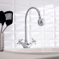 Смеситель для кухни Ростовская Мануфактура Сантехники SL65-279F Хром — фото 6, Смесители